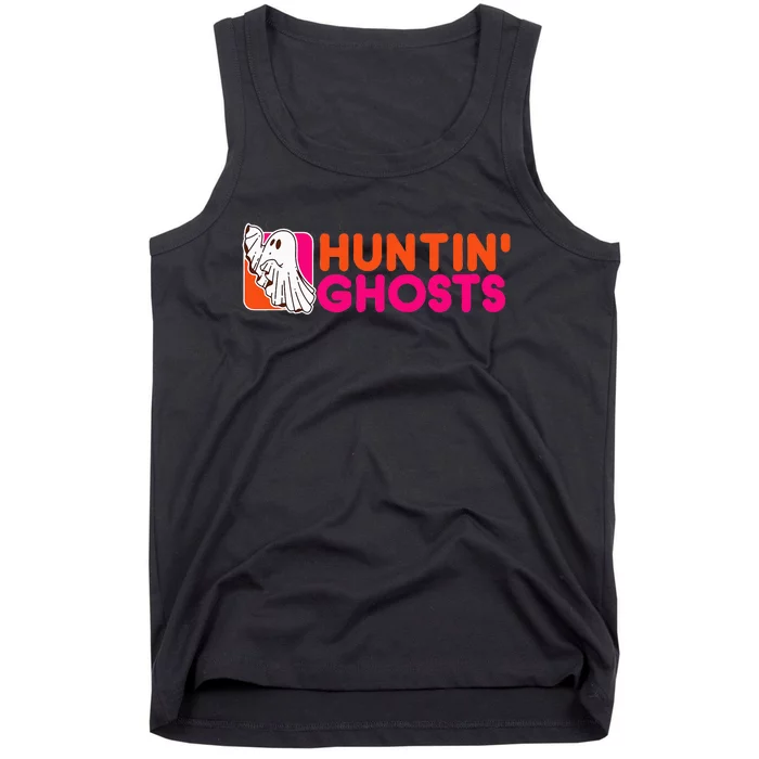 Hunting Ghosts Ghost Hunter Paranormal Activity Halloween Tank Top