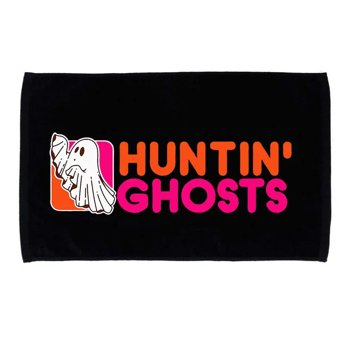 Hunting Ghosts Ghost Hunter Paranormal Activity Halloween Microfiber Hand Towel