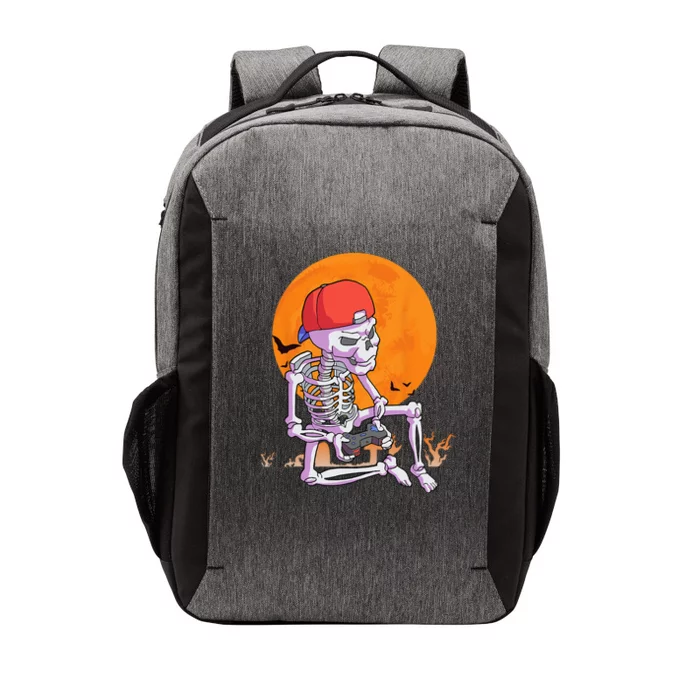 Halloween Gamer Gaming Skeleton Vector Backpack