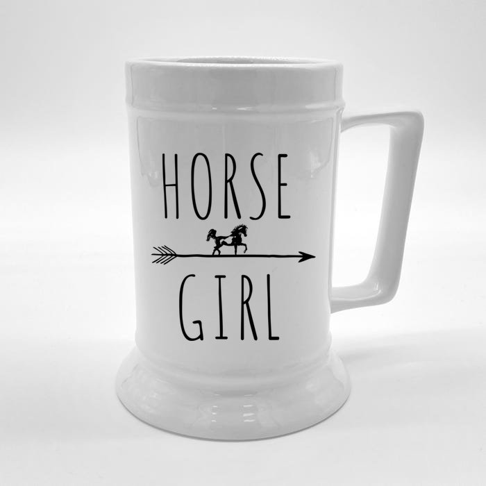 Horse Girl Gift Great Gift Front & Back Beer Stein