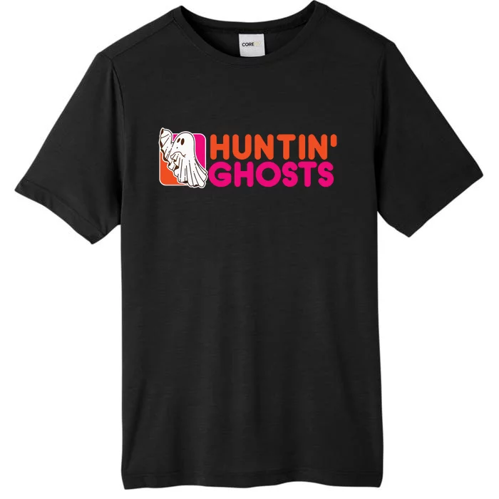 Hunting Ghosts Ghost Hunter Paranormal Activity Halloween ChromaSoft Performance T-Shirt