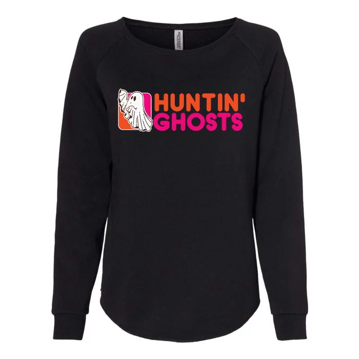 Hunting Ghosts Ghost Hunter Paranormal Activity Halloween Womens California Wash Sweatshirt