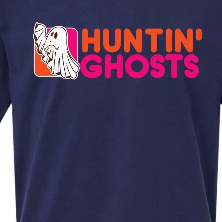 Hunting Ghosts Ghost Hunter Paranormal Activity Halloween Sueded Cloud Jersey T-Shirt