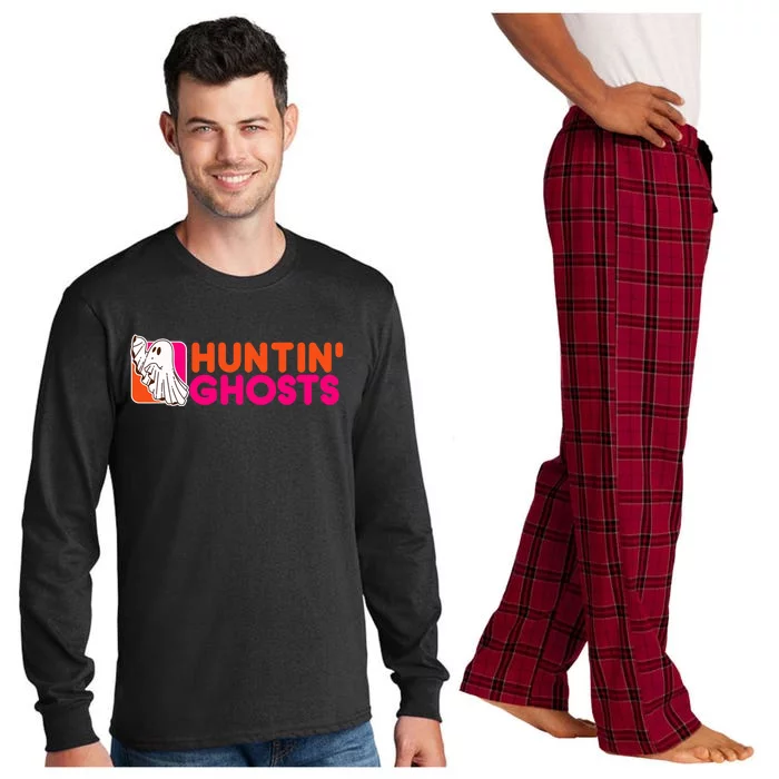 Hunting Ghosts Ghost Hunter Paranormal Activity Halloween Long Sleeve Pajama Set