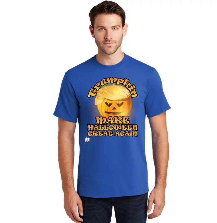 Halloween Great Gift Trumpkin Make Halloween Great Again Gift Tall T-Shirt