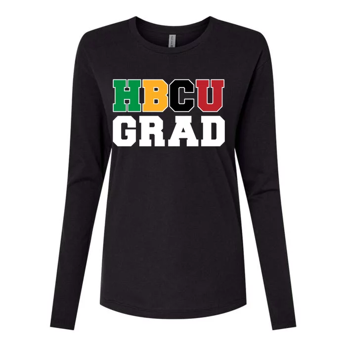 Hbcu Grad Gift Womens Cotton Relaxed Long Sleeve T-Shirt