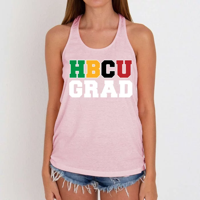 Hbcu Grad Gift Women's Knotted Racerback Tank