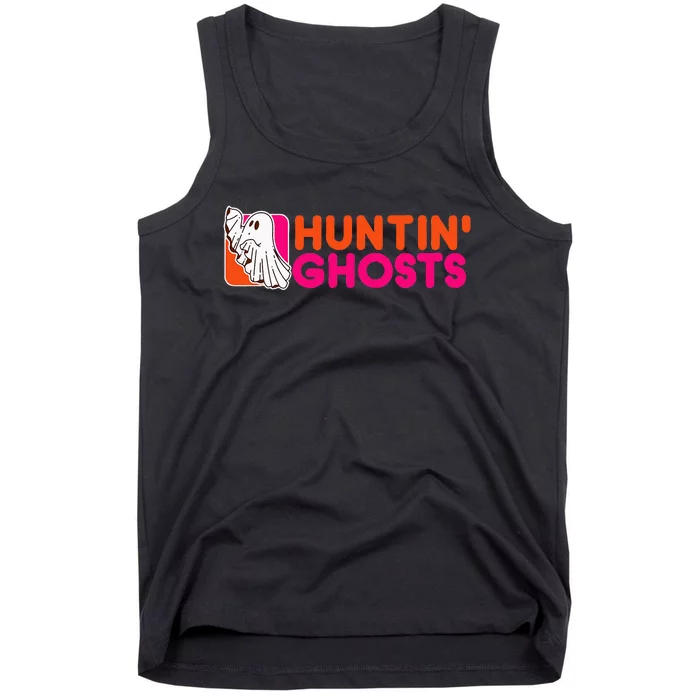 Hunting Ghosts Ghost Hunter Paranormal Activity Halloween Tank Top