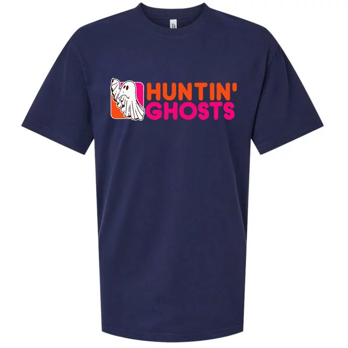 Hunting Ghosts Ghost Hunter Paranormal Activity Halloween Sueded Cloud Jersey T-Shirt