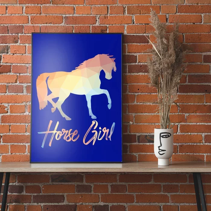 Horse Great Gift Funny Gift ~ Horseback Racing Riding Lover Gift Poster