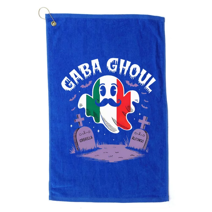 Halloween Graveyard Gaba Ghoul Ghost Platinum Collection Golf Towel