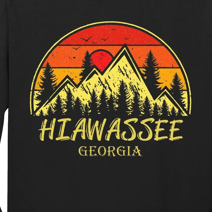 Hiawassee Georgia Ga Mountains Hike Hiking Souvenir Long Sleeve Shirt