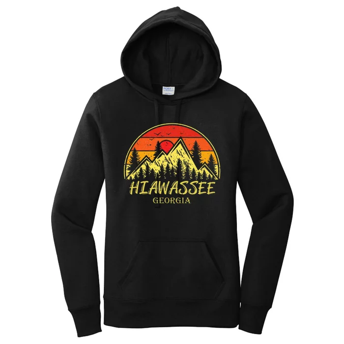 Hiawassee Georgia Ga Mountains Hike Hiking Souvenir Women's Pullover Hoodie