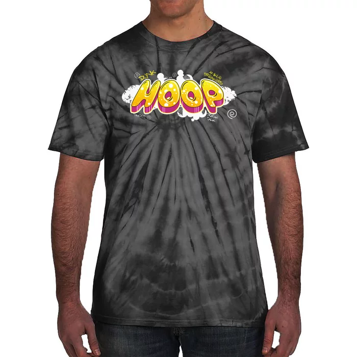 Hoop Graffiti Gift For Basketball Player Streetball Fan Tie-Dye T-Shirt