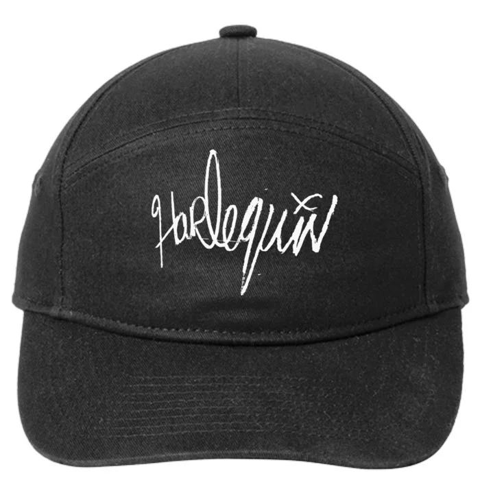 Harlequin Gag Gaga Graphic Joke 7-Panel Snapback Hat