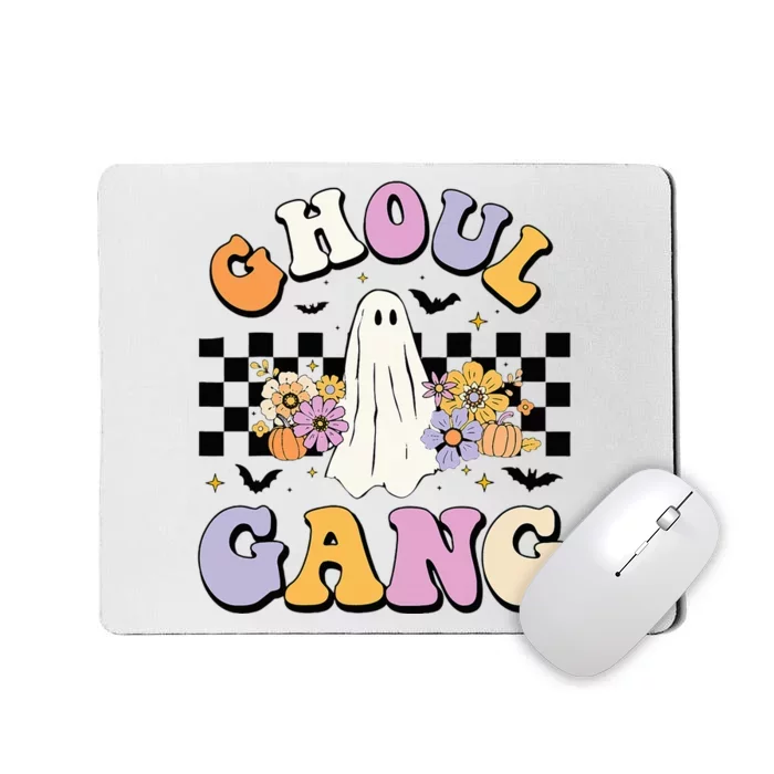 Halloween Ghoul Gang Groovy Hey Boo Pumpkin Boo Crew Funny Mousepad