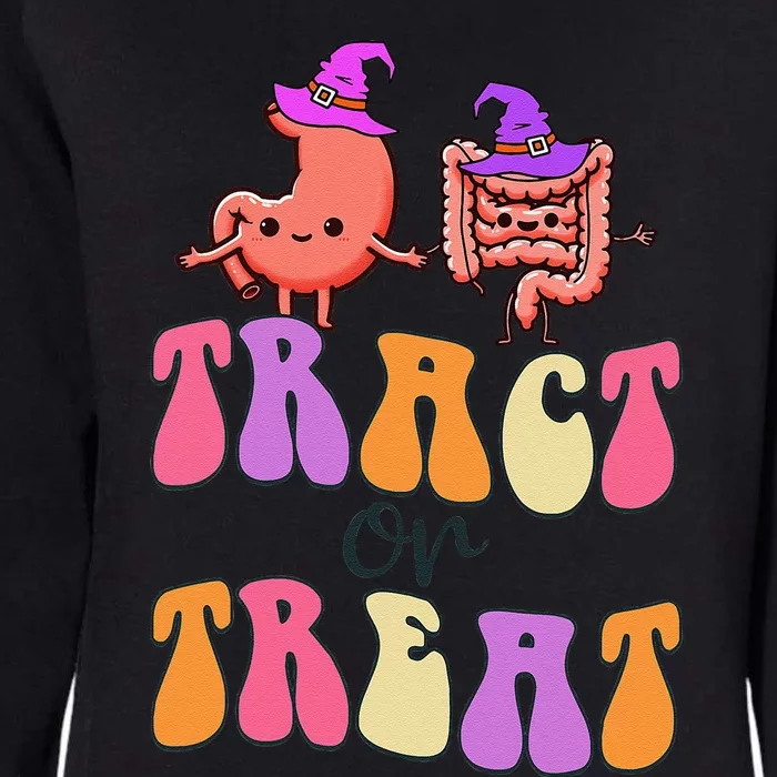 Halloween Gastro Gastroenterology Gi Nurse Tract Or Treat Womens California Wash Sweatshirt