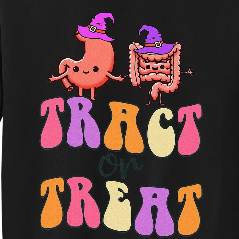 Halloween Gastro Gastroenterology Gi Nurse Tract Or Treat Tall Sweatshirt