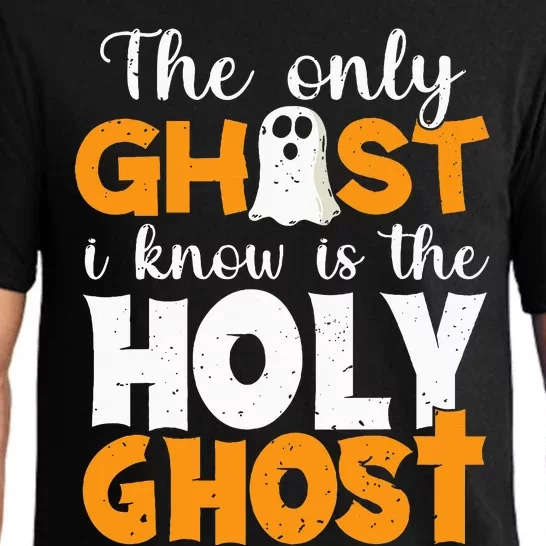 Holy Ghost Halloween Christian Costume Pajama Set