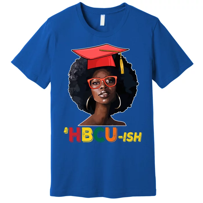 Hbcucool Giftish Historically Black Colleges And Universities Gift Premium T-Shirt