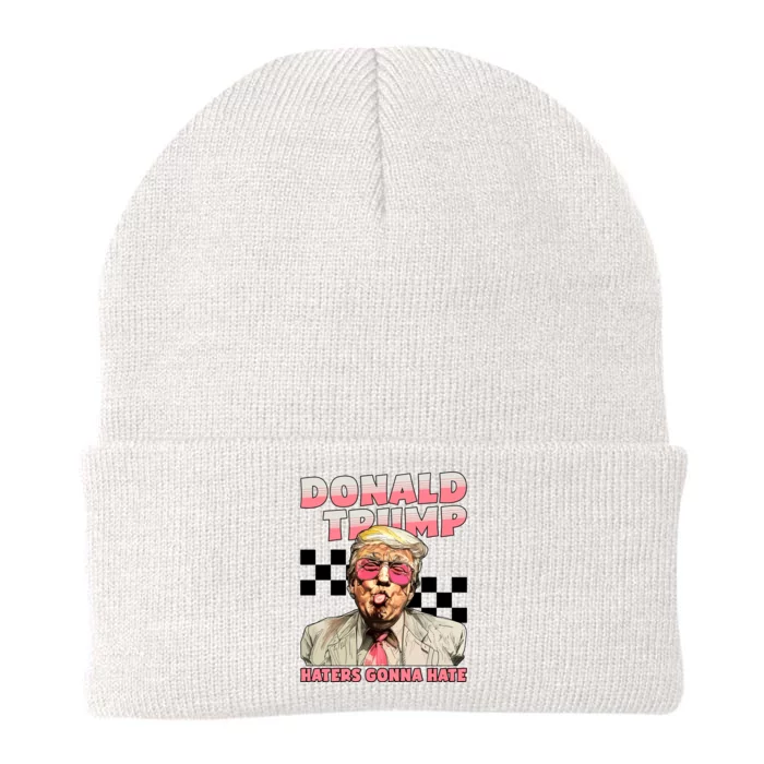 Haters Gonna Hate Donald Trump Knit Cap Winter Beanie