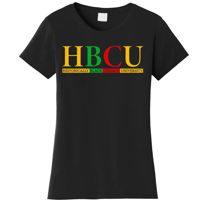 HBCU Grad History Historical Black College Graduate Women's T-Shirt