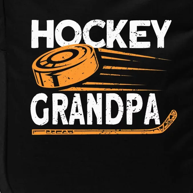 Hockey Grandpa Hockey Player Ice Hockey Impact Tech Backpack