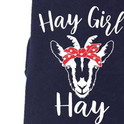 Hay Girl Hay Funny Goat Lover For Girl Doggie 3-End Fleece Hoodie