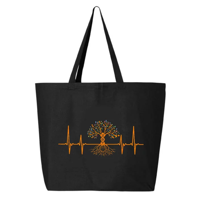 Heartbeat Genealogy 25L Jumbo Tote