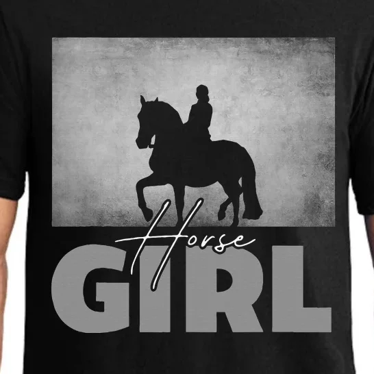 Horse Girl Horseback Riding Pajama Set