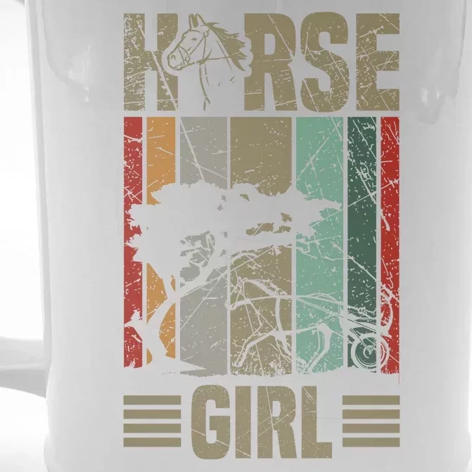 Horse Girl Front & Back Beer Stein