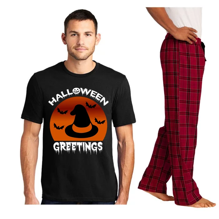 Halloween Greetings Pajama Set