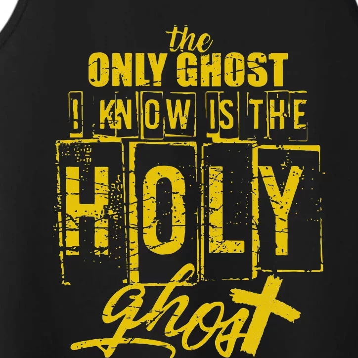 Holy Ghost Halloween Costume Spiritually Inspired Attire Performance Tank