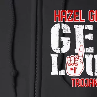 Hazel Green High School Get Loud Premium Full Zip Hoodie