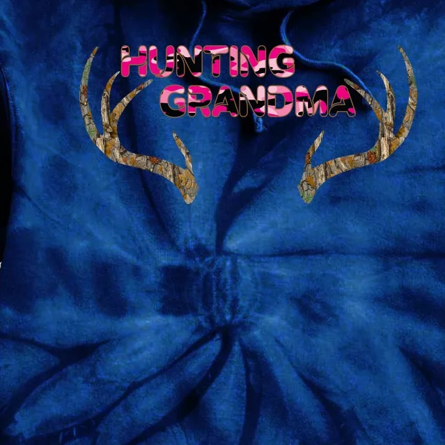 Hunting Grandma Tie Dye Hoodie