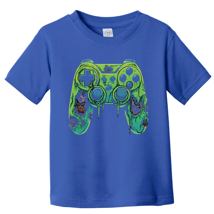 Halloween Gaming Halloween Gamer Video Game Skeleton Gift Toddler T-Shirt