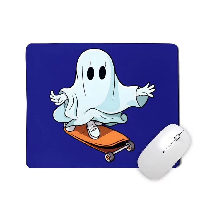 Hippie Ghost Halloween Skateboarder Skateboarding Costume Gift Mousepad