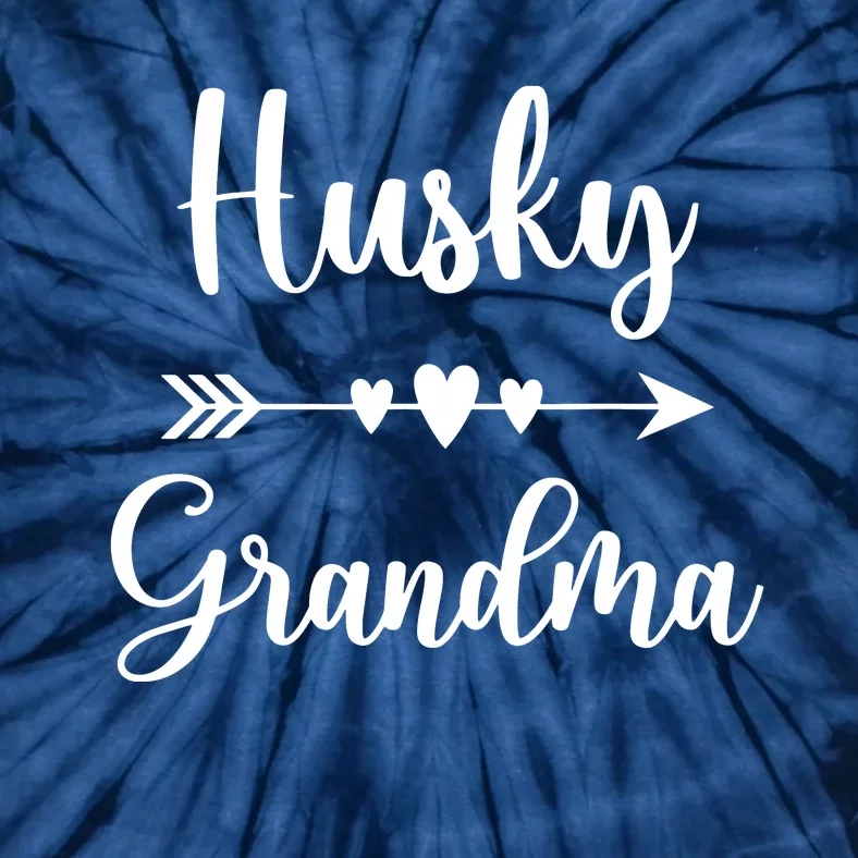 Husky Grandma Husky Dog Lovers Gift Funny Mothers Day Tie-Dye T-Shirt