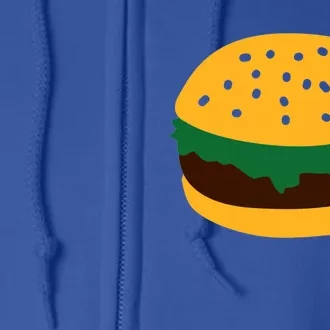 Hamburger Gift Full Zip Hoodie