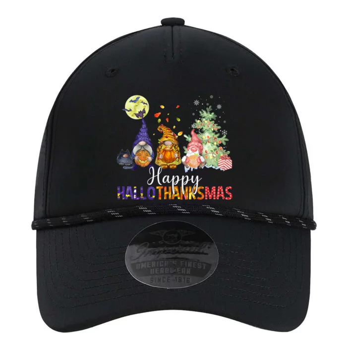 HalloThanksMas Gnomes Halloween Thanksgiving Christmas Performance The Dyno Cap