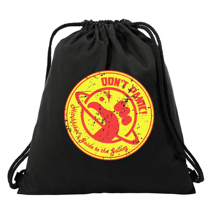 Hitchhikers Guide Drawstring Bag