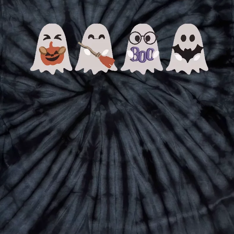 Halloween Ghost Tie-Dye T-Shirt