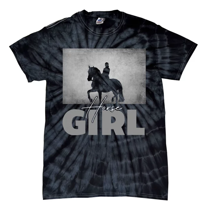 Horse Girl Horseback Riding Horse Tie-Dye T-Shirt