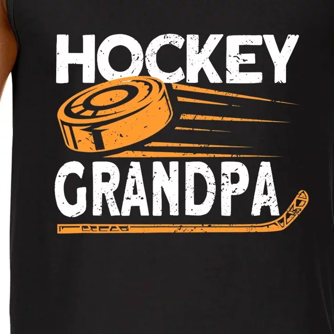 Hockey Grandpa Hockey Player Ice Hockey Comfort Colors® Tank Top