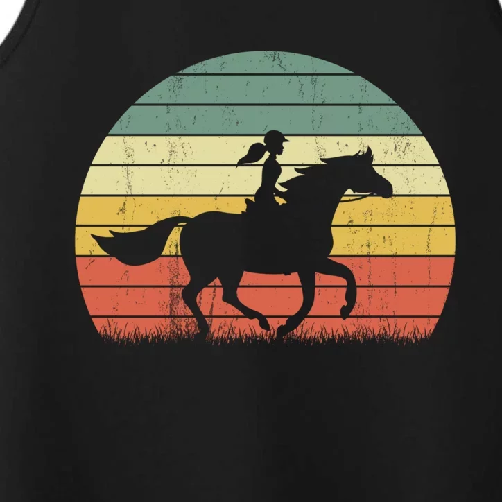 Horse Gift Horseback Riding Equestrian Gift Performance Tank