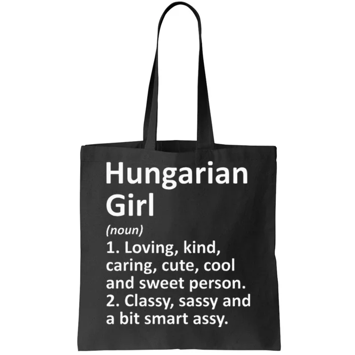 HUNGARIAN GIRL HUNGARY Gift Funny Country Home Roots Descent Tote Bag