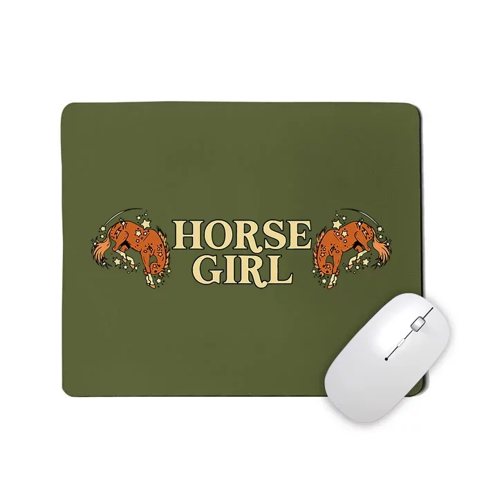 Horse Girl Mousepad