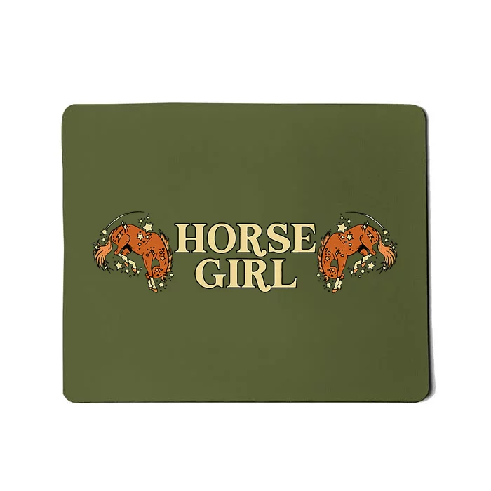 Horse Girl Mousepad