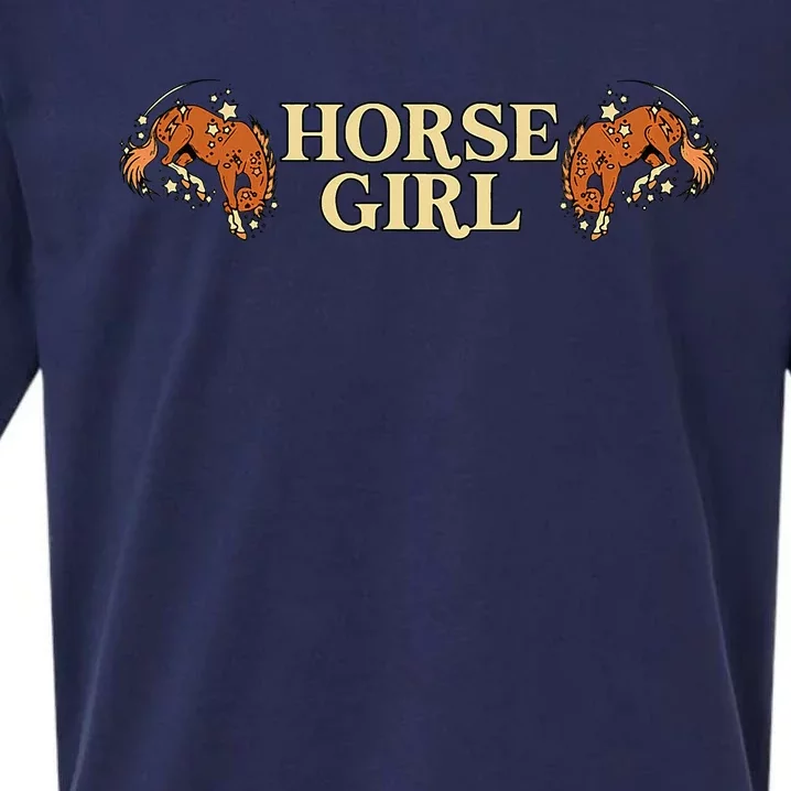 Horse Girl Sueded Cloud Jersey T-Shirt