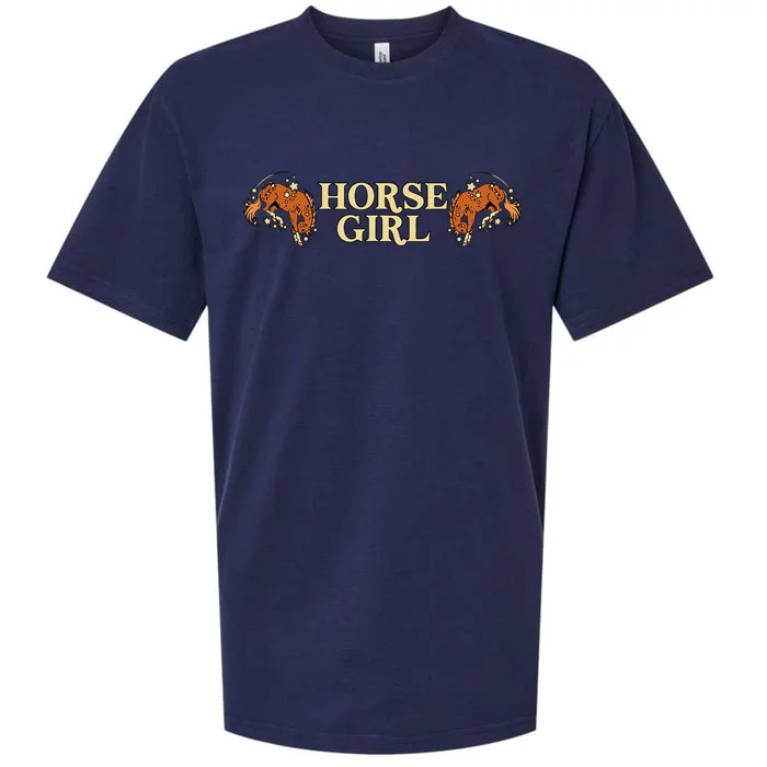 Horse Girl Sueded Cloud Jersey T-Shirt